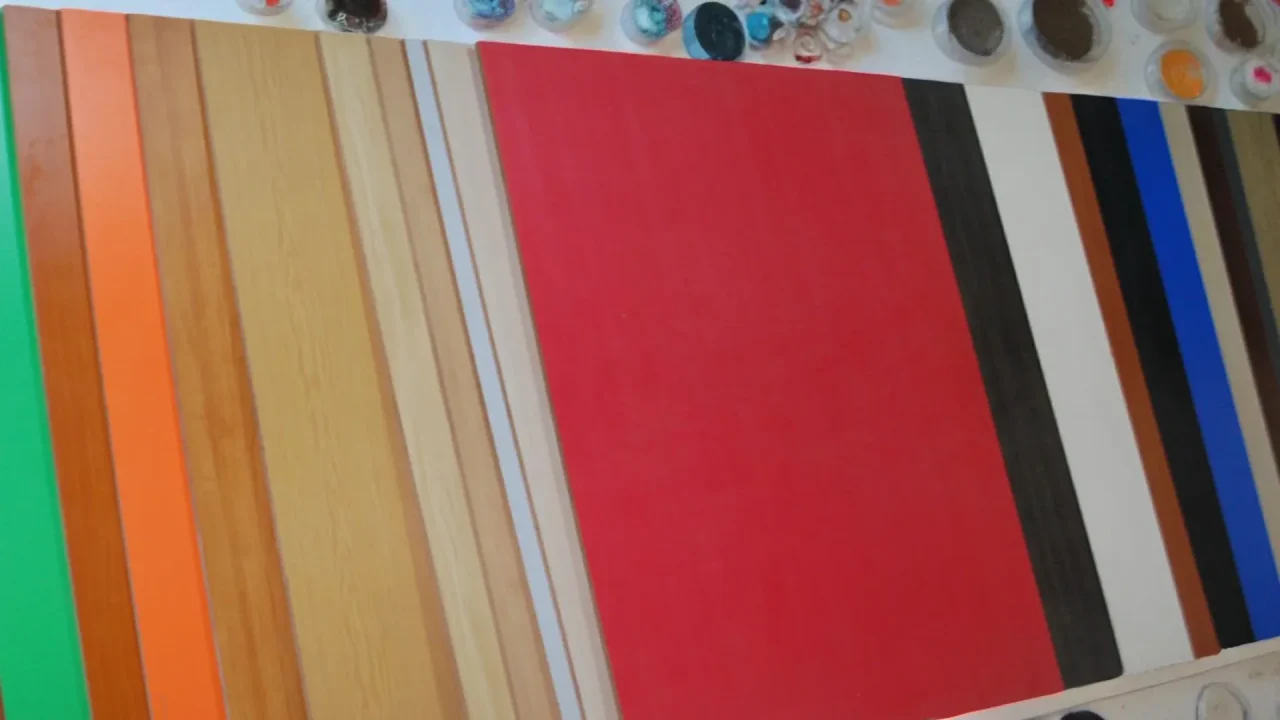 Laminated MDF_different Colors